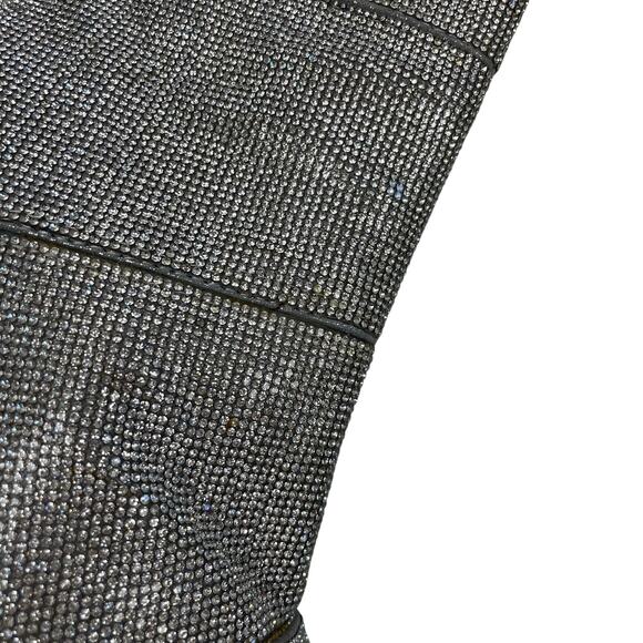 Steve Madden Winona Rhinestone Embellished Stiletto Heel Bootie Womens 8 AS IS - Picture 4 of 13